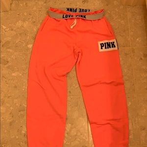 Pink by VS pink sweatpants